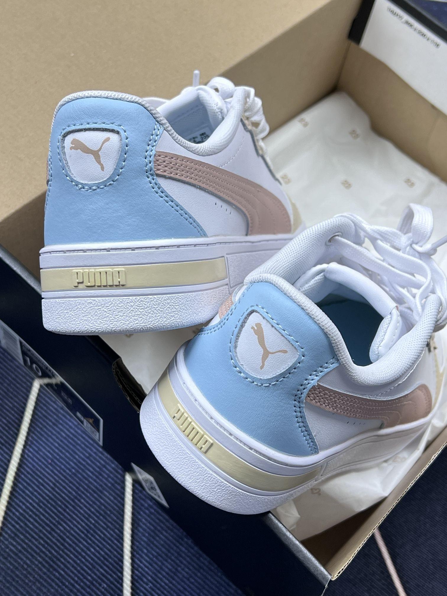 对这双清新款彪马板鞋毫无抵抗力!